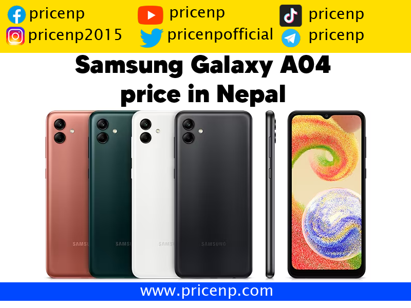 samsun A04 price in Nepal