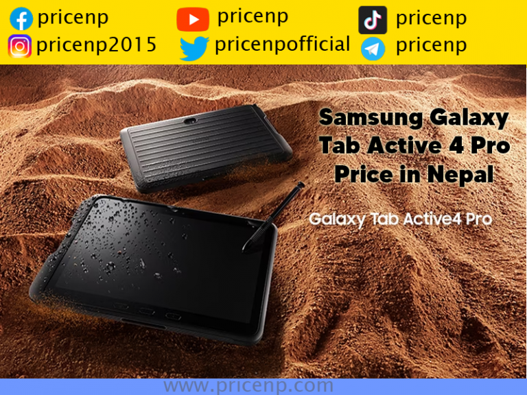 Samsung Galaxy Tab Active 4 Pro Price in Nepal